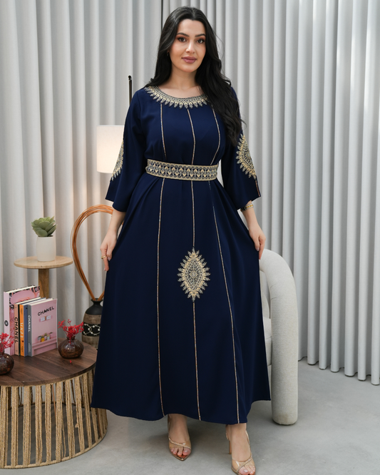 Majestic Grace Eid Jalabiya – A Modern Expression of Saudi Elegance - 4408