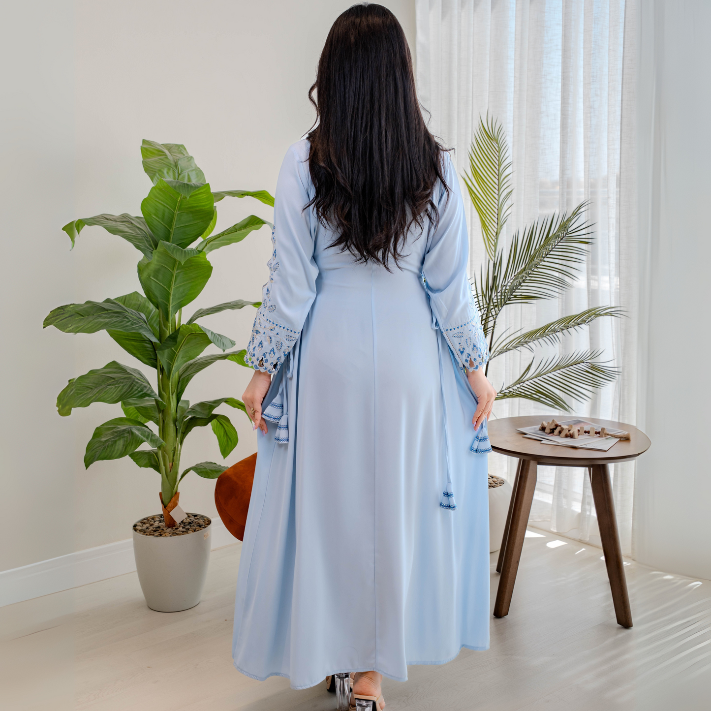 Bint Al-Bilad New Summer Collection 2025 | Stylish Jalabiyas & Kaftans - ZR-554