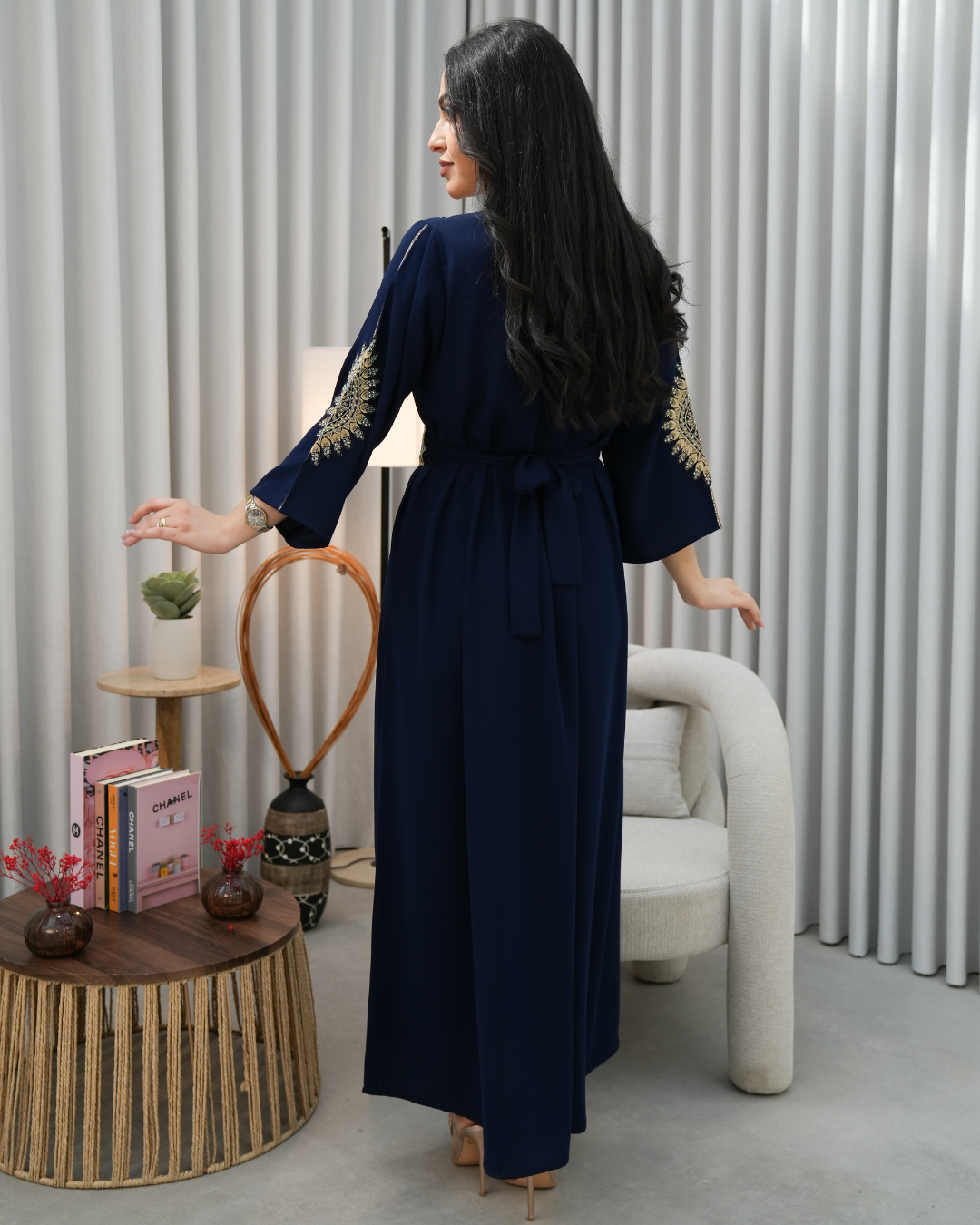 Majestic Grace Eid Jalabiya – A Modern Expression of Saudi Elegance - 4408