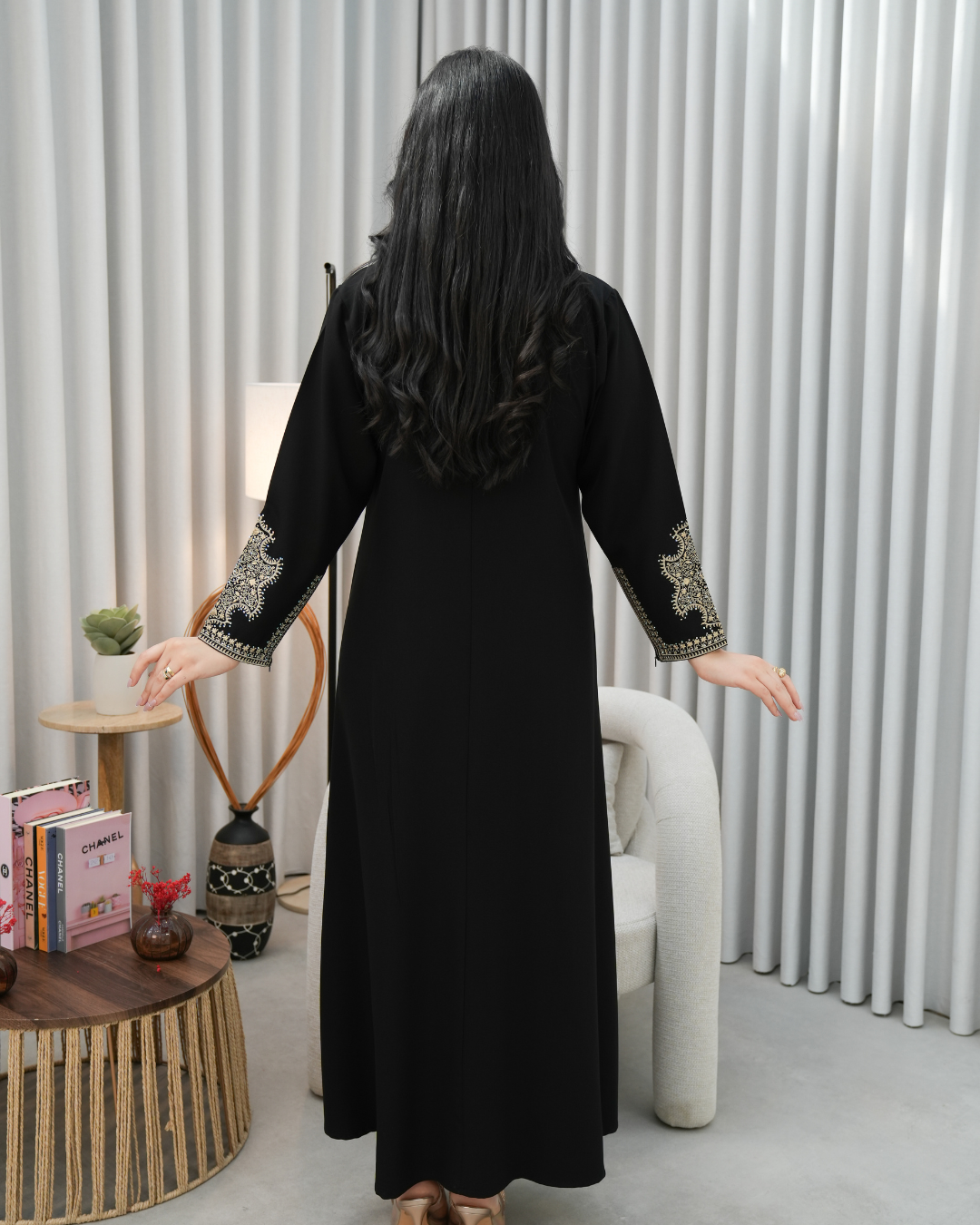 Majestic Grace Eid Jalabiya – A Modern Expression of Saudi Elegance - 4396