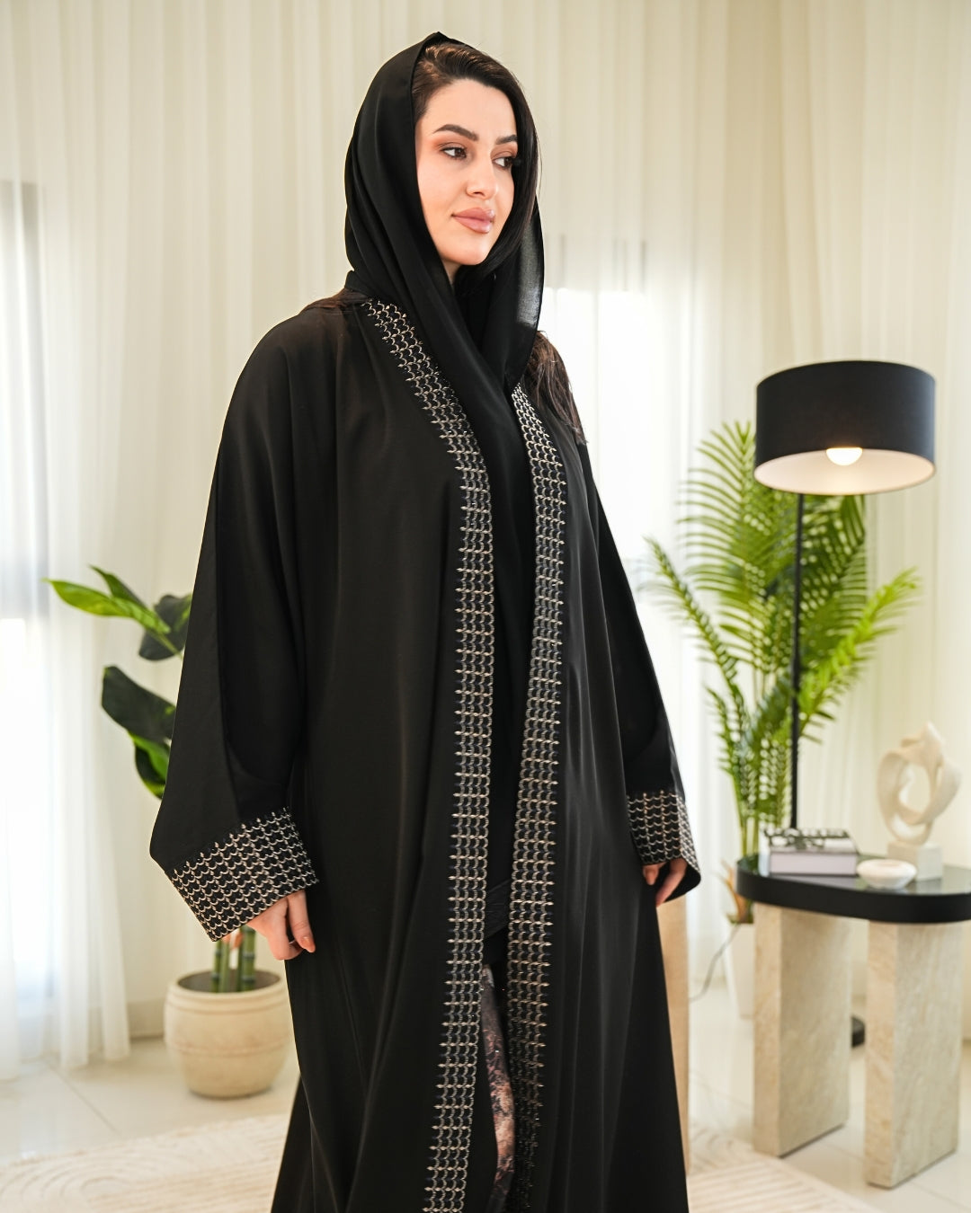 Classic Abaya with Modern Cut Timeless Modest Style By Bint Al Bilad Bint Al-Bilad Classic Abaya with Modern Cut Timeless Modest Style By Bint Al Bilad Bint Al-Bilad