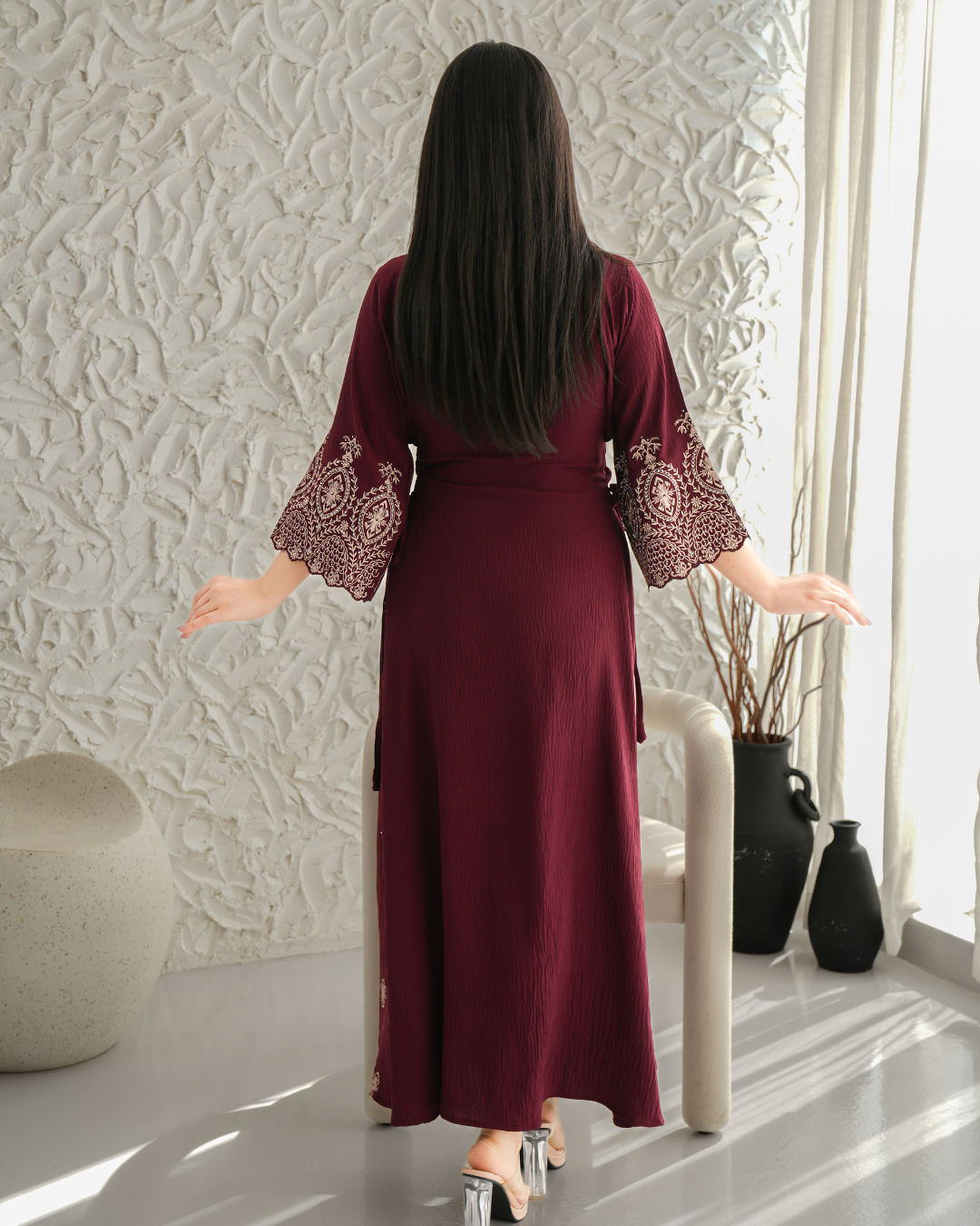 Majestic Grace Eid Jalabiya – A Modern Expression of Saudi Elegance - 4394