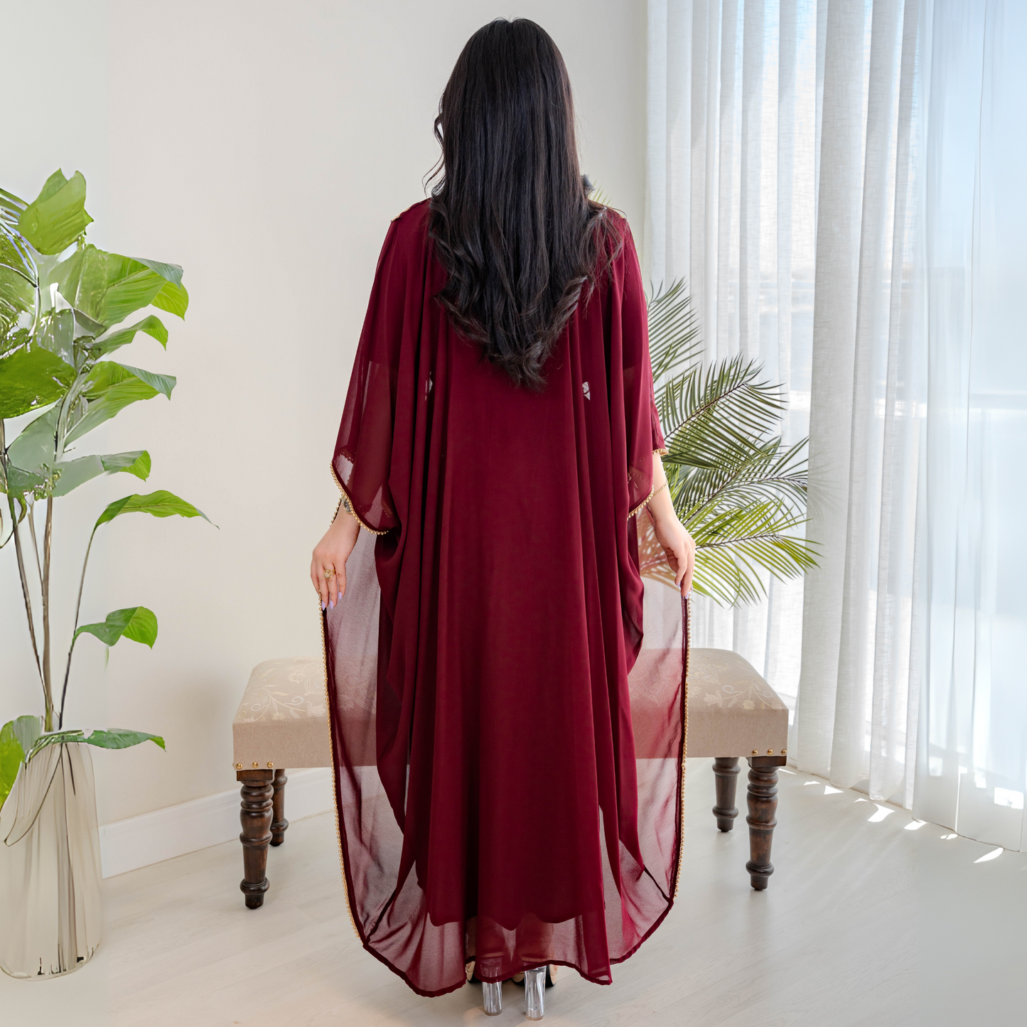 Bint Al-Bilad New Summer Collection 2025 | Stylish Jalabiyas & Kaftans - 4482