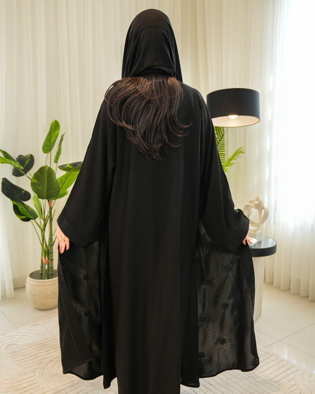 Classic Abaya with Modern Cut – Timeless Modest Style By Bint Al Bilad - AB003