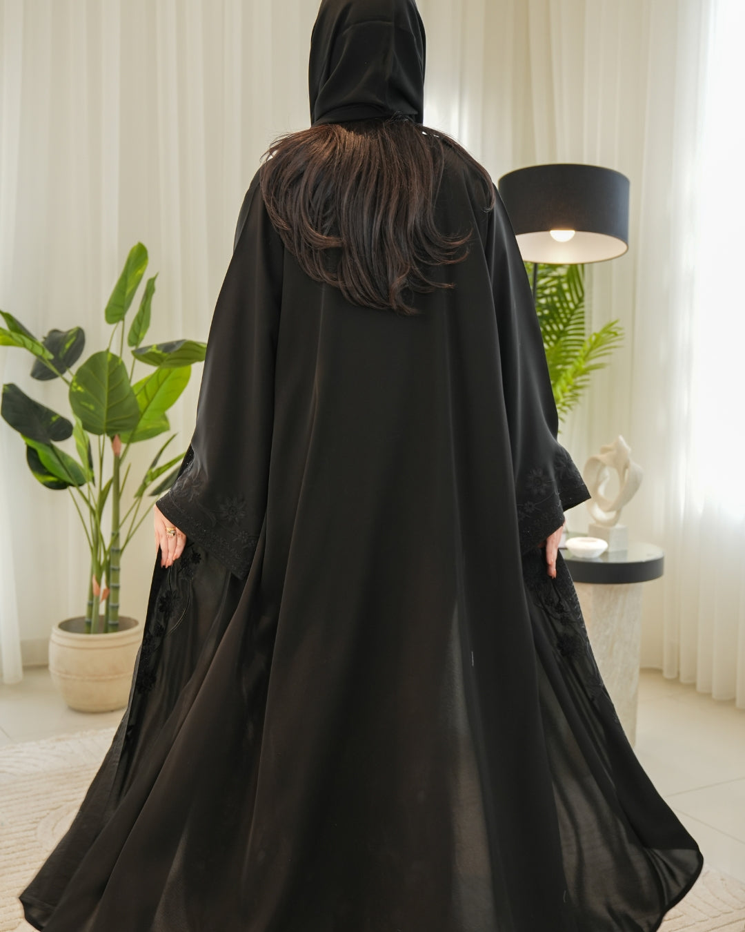 Classic Abaya with Modern Cut – Timeless Modest Style By Bint Al Bilad - AB002