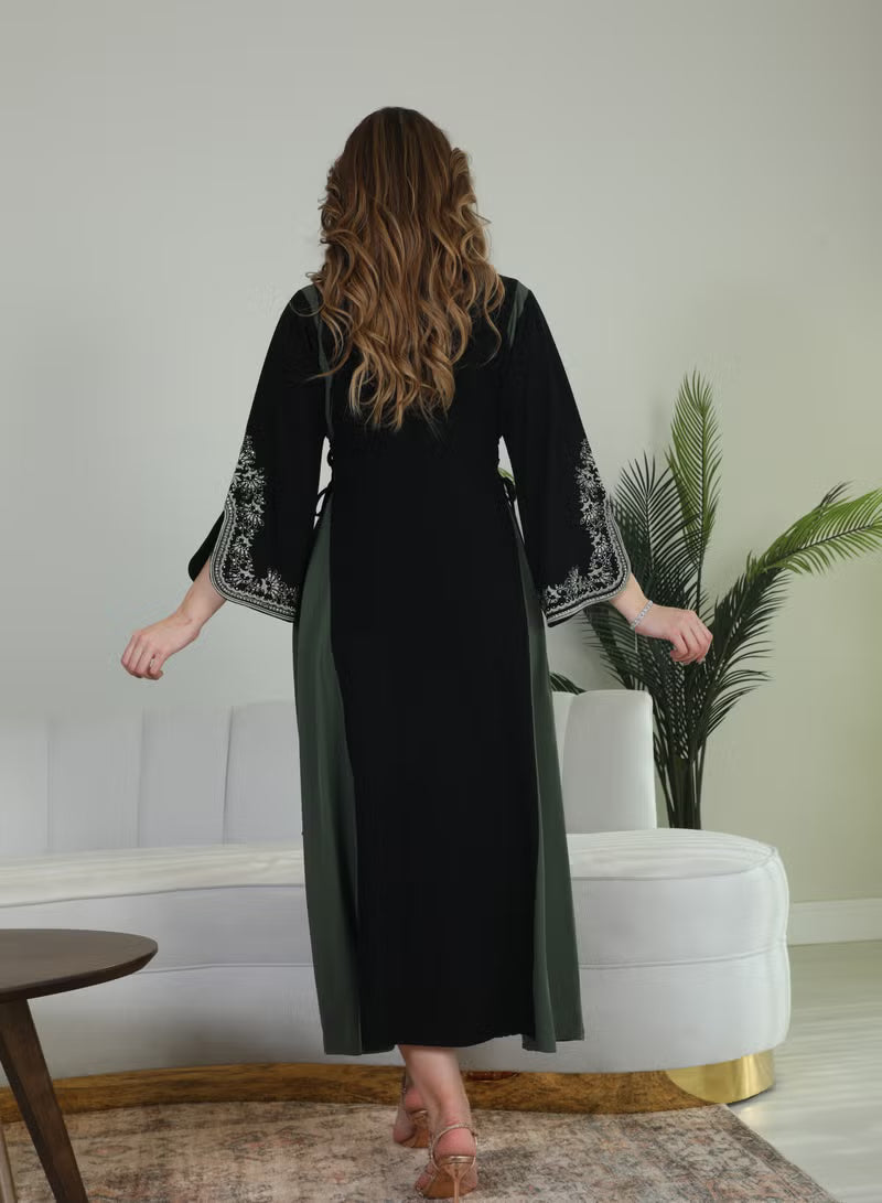 BintAlBilad Saudi Summer Jalabiya For Women New Collection Luxury Designs - 4092
