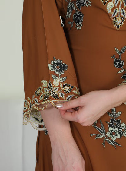 جلابية بنت البلاد السعودية الصيفية للنساء من مجموعة بنت البلاد الجديدة بتصاميم فاخرة - 4152