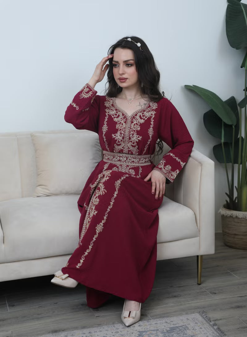 جلابية بنت البلاد السعودية الصيفية للنساء من مجموعة بنت البلاد الجديدة بتصاميم فاخرة - 3916