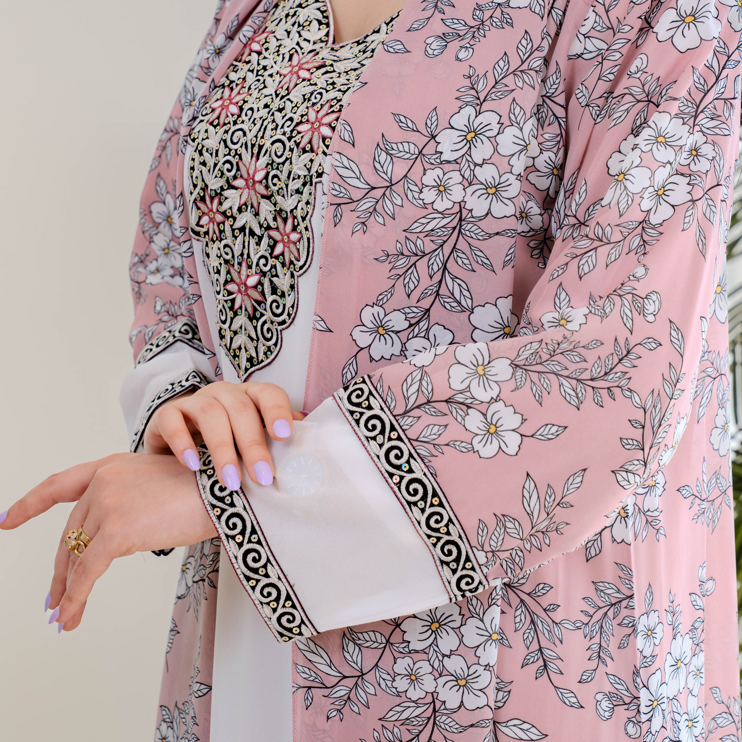 Bint Al-Bilad New Summer Collection 2025 | Stylish Jalabiyas & Kaftans - 4071