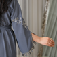 BintAlBilad Saudi Summer Jalabiya For Women New Collection Luxury Designs - ZR555