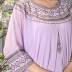 BintAlBilad Saudi Summer Jalabiya For Women New Collection Luxury Designs - 4395