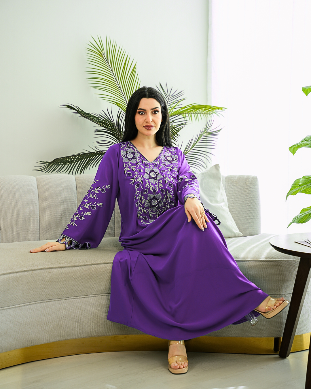 Majestic Grace Jalabiya – Where Saudi Elegance Meets Modern Style - 4480