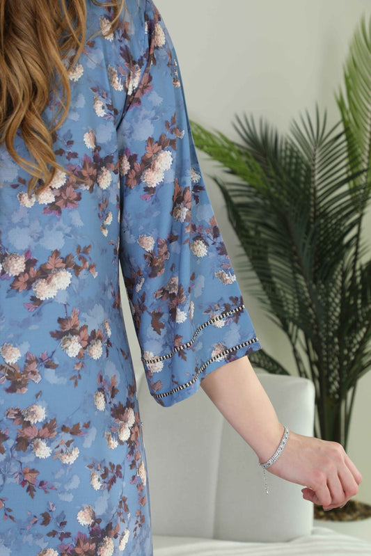 جلابية بنت البلاد السعودية الصيفية للنساء من مجموعة بنت البلاد الجديدة بتصاميم فاخرة - 4264