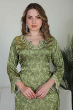 BintAlBilad Saudi Summer Jalabiya For Women New Collection Luxury Designs - 4153