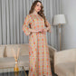 BintAlBilad Saudi Summer Jalabiya For Women New Collection Luxury Designs - ZR-522