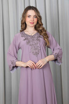 BintAlBilad Saudi Summer Jalabiya For Women New Collection Luxury Designs - 4280