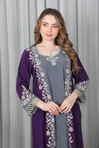 BintAlBilad Saudi Summer Jalabiya For Women New Collection Luxury Designs - ZR-529