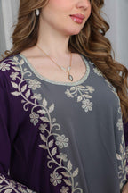BintAlBilad Saudi Summer Jalabiya For Women New Collection Luxury Designs - ZR-529