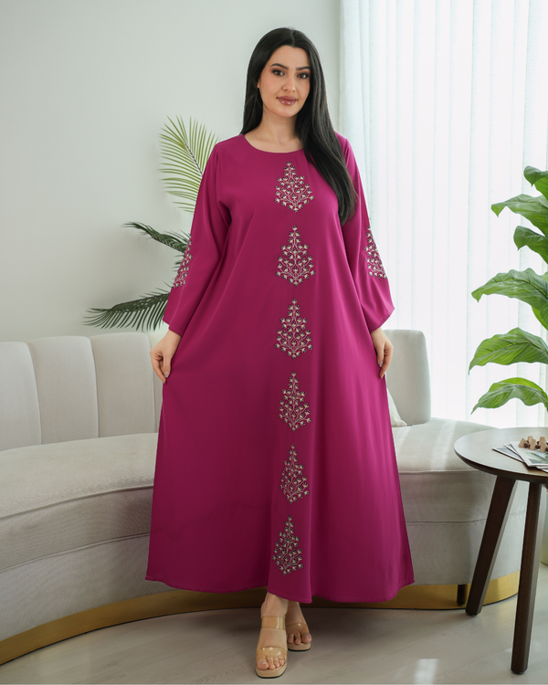 Majestic Grace Jalabiya – Where Saudi Elegance Meets Modern Style - 4555