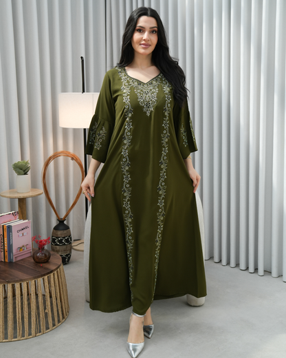 Majestic Grace Eid Jalabiya – A Modern Expression of Saudi Elegance - 4443