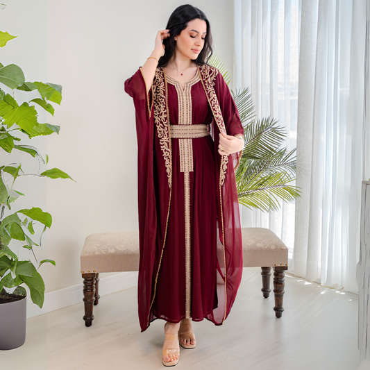 Bint Al-Bilad New Summer Collection 2026 | Stylish Jalabiyas & Kaftans - 4482