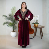 Elegant winter jalabiya with a distinctive modern design - DB219