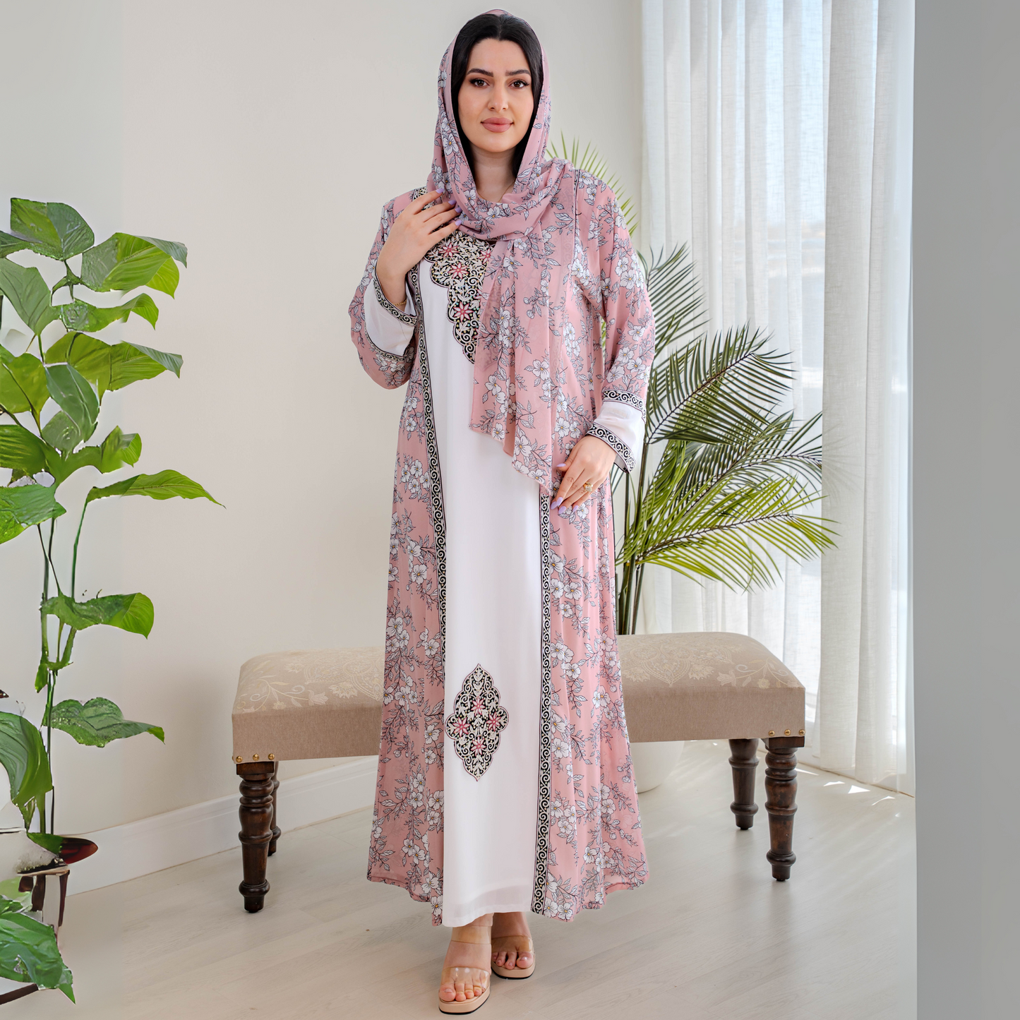 Bint Al-Bilad New Summer Collection 2025 | Stylish Jalabiyas & Kaftans - 4071