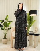 Winter Classic Abaya with Modern Cut – Timeless Modest Style By Bint Al Bilad - AB012