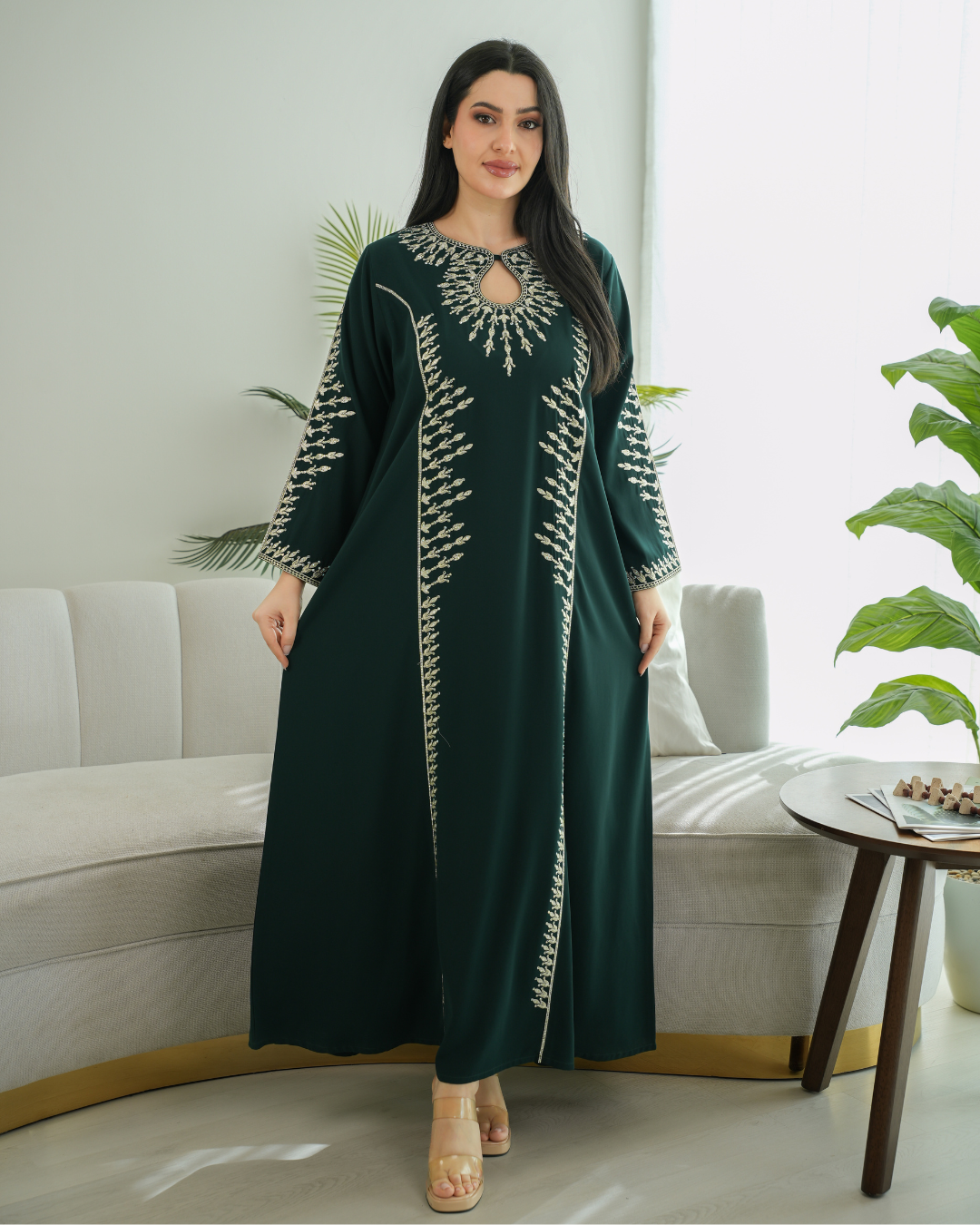 Majestic Grace Eid Jalabiya – A Modern Expression of Saudi Elegance - 4513