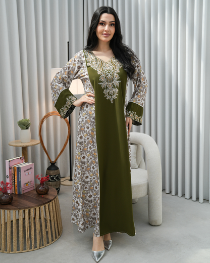 Majestic Grace Eid Jalabiya – A Modern Expression of Saudi Elegance - 4389