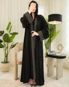 Classic Abaya with Modern Cut – Timeless Modest Style By Bint Al Bilad - AB001