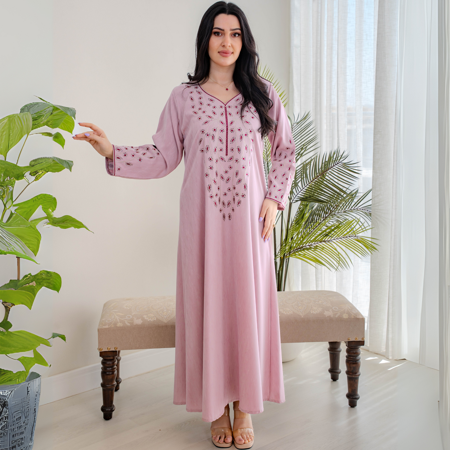 Bint Al-Bilad New Summer Collection 2025 | Stylish Jalabiyas & Kaftans - ZR-604