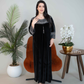 Elegant winter jalabiya with a distinctive modern design - 4531
