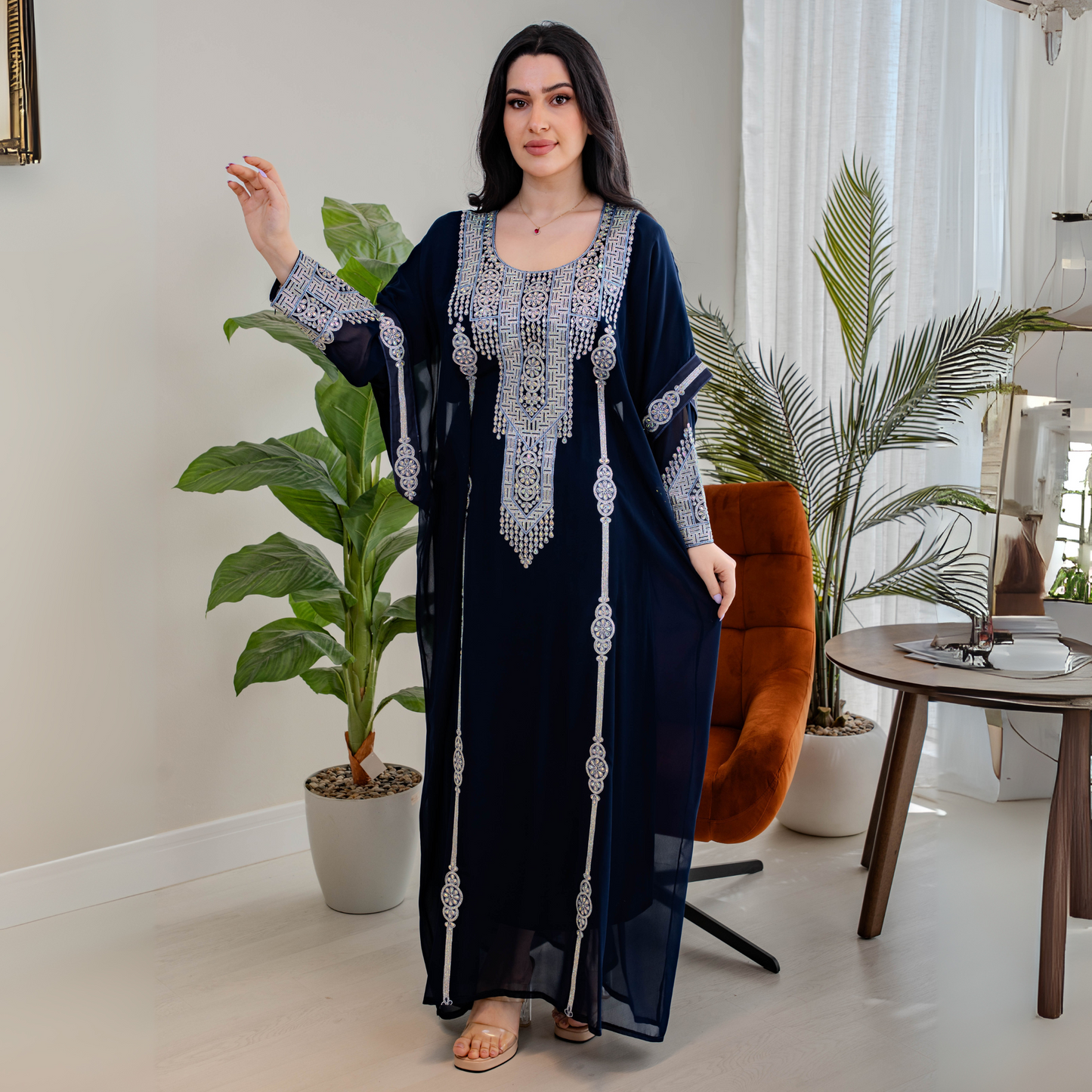 Bint Al-Bilad New Summer Collection 2025 | Stylish Jalabiyas & Kaftans - ZR-620