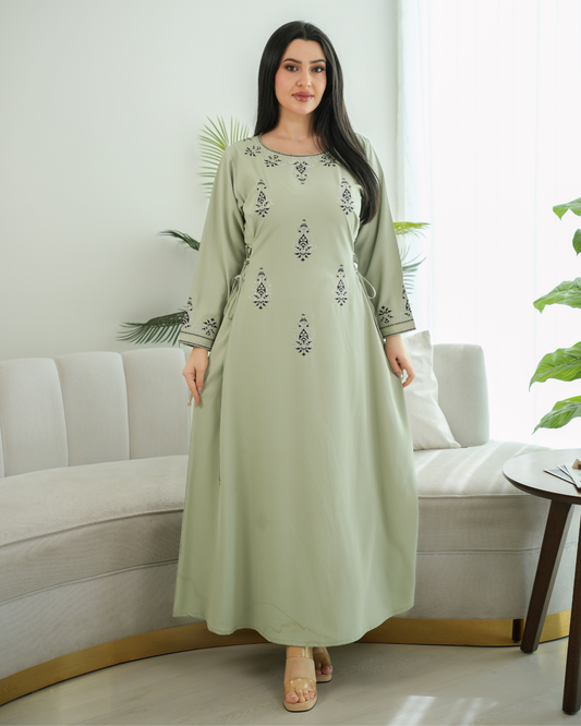 Elegant Eid Ul Fitr jalabiya with a distinctive modern design - 4588