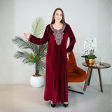 Elegant winter jalabiya with a distinctive modern design - DB213