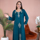 Elegant winter jalabiya with a distinctive modern design - 4551