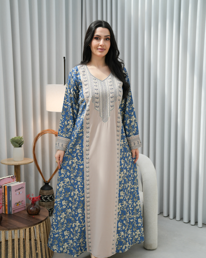 Majestic Grace Eid Jalabiya – A Modern Expression of Saudi Elegance - 4442