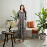 Elegant winter jalabiya with a distinctive modern design - DB244