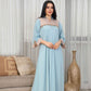 BintAlBilad Saudi Summer Jalabiya For Women New Collection Luxury Designs - 4353