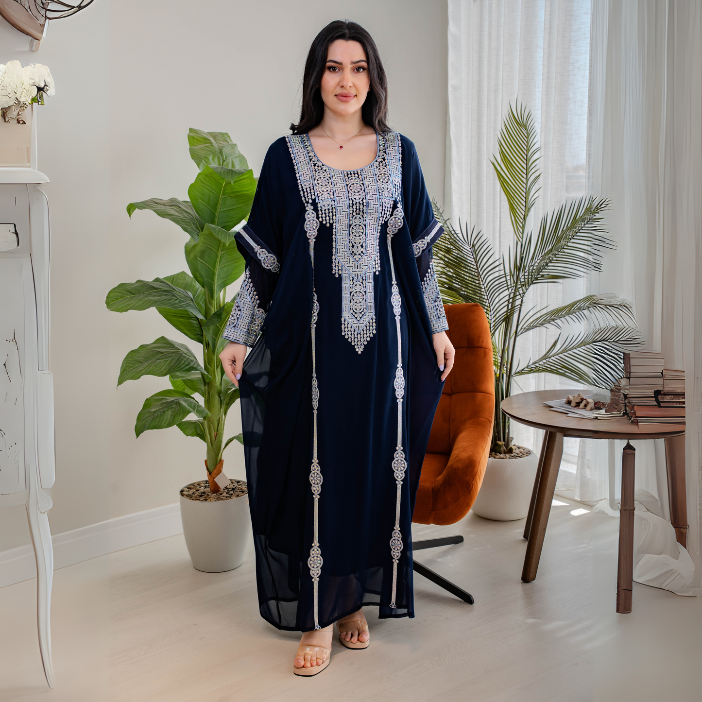Bint Al-Bilad New Summer Collection 2025 | Stylish Jalabiyas & Kaftans - ZR-620