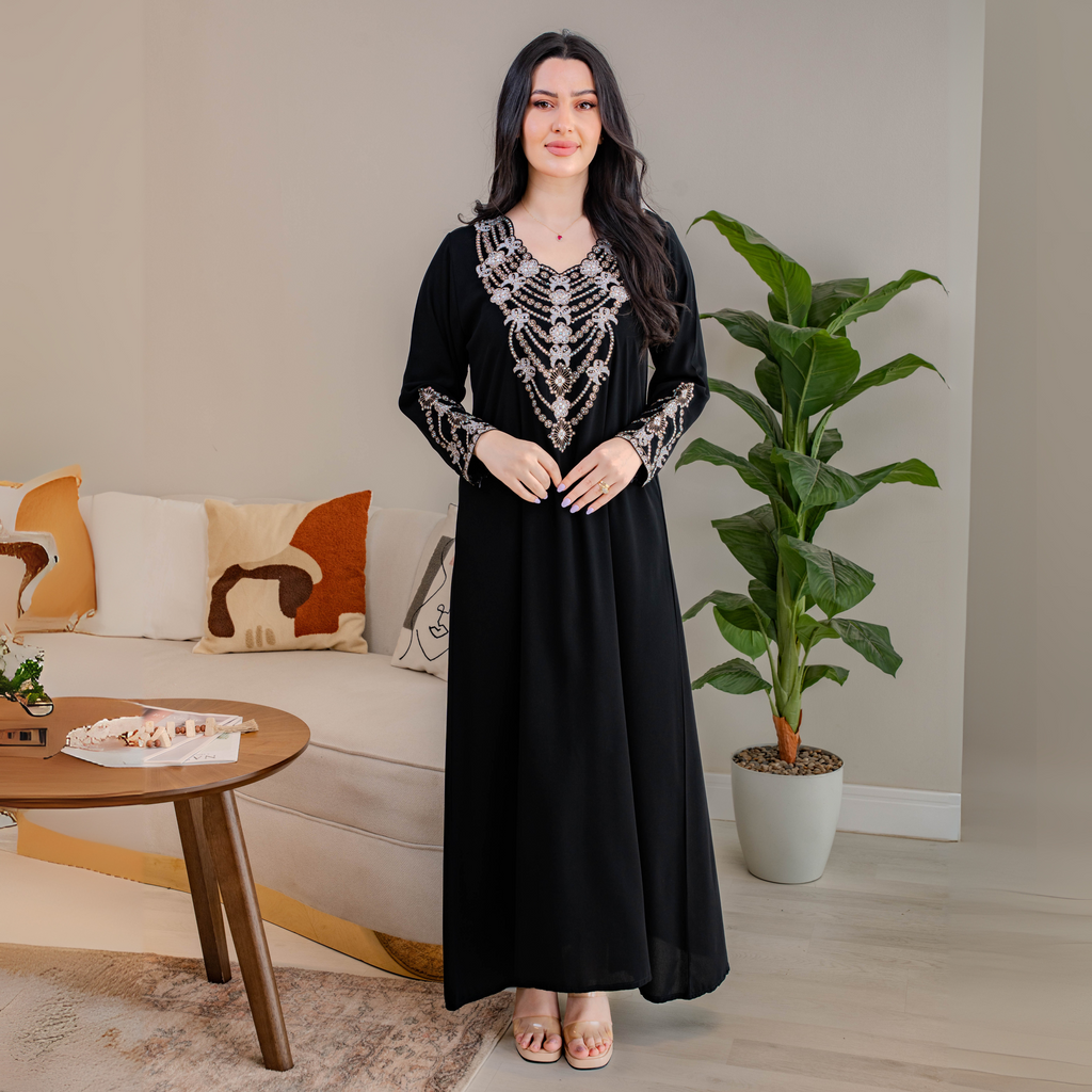 Bint Al-Bilad New Summer Collection 2025 | Stylish Jalabiyas & Kaftans - ZR613