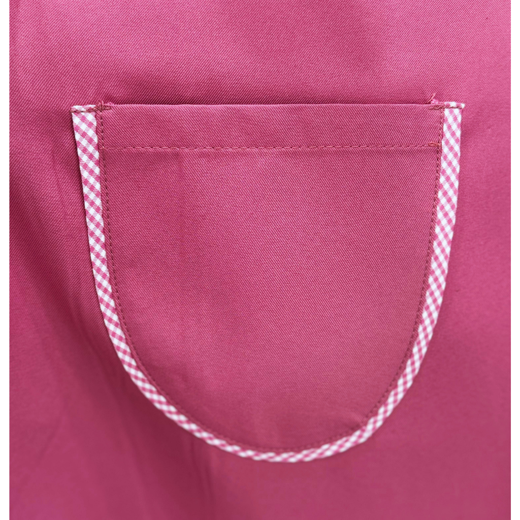 Saudi Girls’ School Uniform – Pink Jumper with White Shirt (Style - four)
