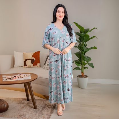 Bint Al-Bilad New Summer Collection 2025 | Stylish Jalabiyas & Kaftans - 4495