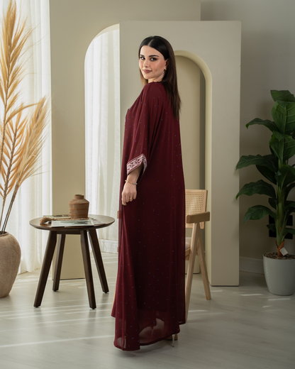 ZR739 - جلابية ذوق راقٍ بإطلالة محتشمة