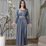 BintAlBilad Saudi Summer Jalabiya For Women New Collection Luxury Designs - ZR555