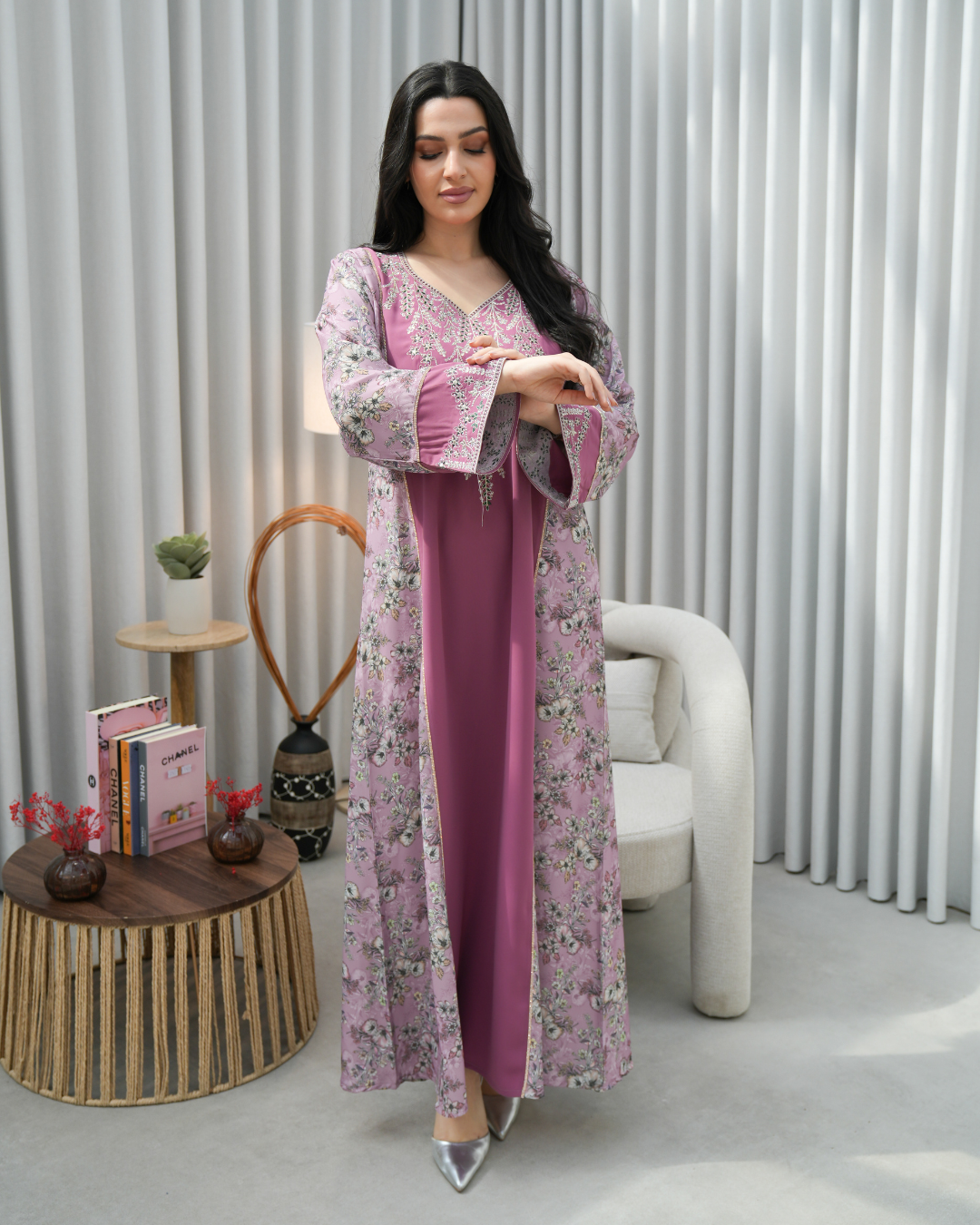 Majestic Grace Eid Jalabiya – A Modern Expression of Saudi Elegance - 4444