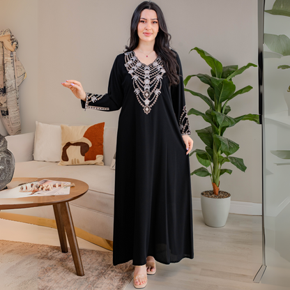 Bint Al-Bilad New Summer Collection 2025 | Stylish Jalabiyas & Kaftans - ZR613
