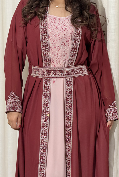 Zr748 - جلابية ذوق راقٍ بإطلالة محتشمة