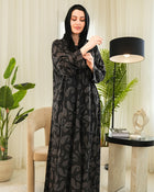 Winter Classic Abaya with Modern Cut – Timeless Modest Style By Bint Al Bilad - AB012